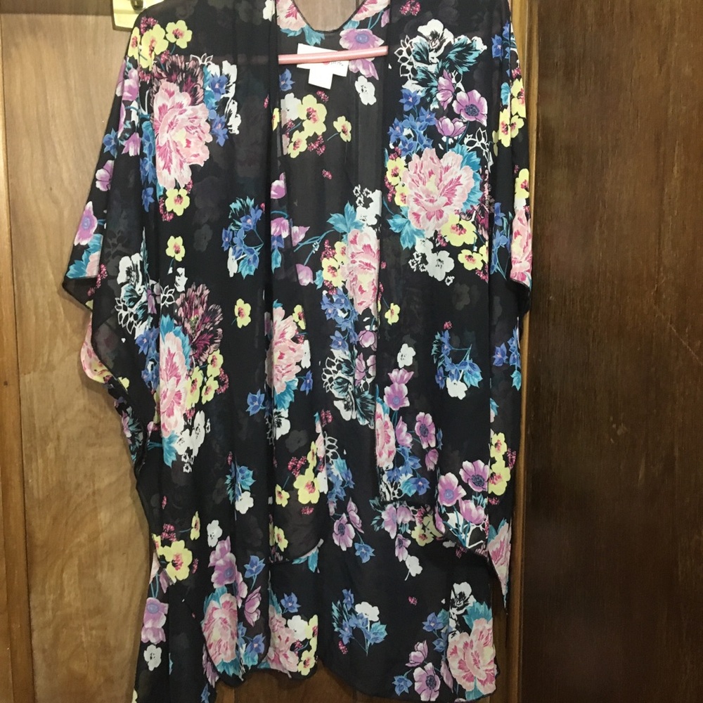 Floral kimono